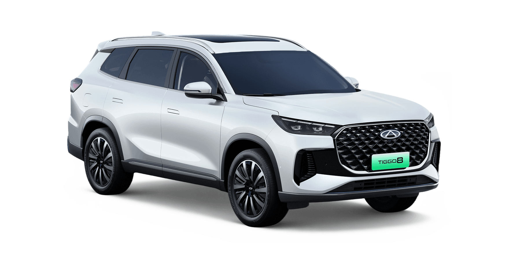 Chery Tiggo 8 CSH edition in Arctic White