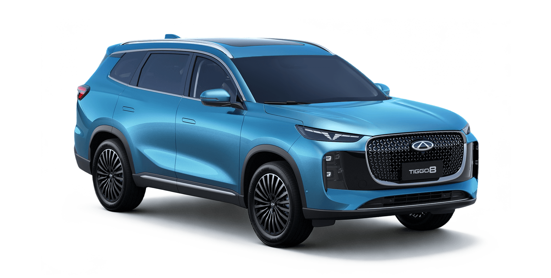 Chery Tiggo 8 edition in Reef Blue