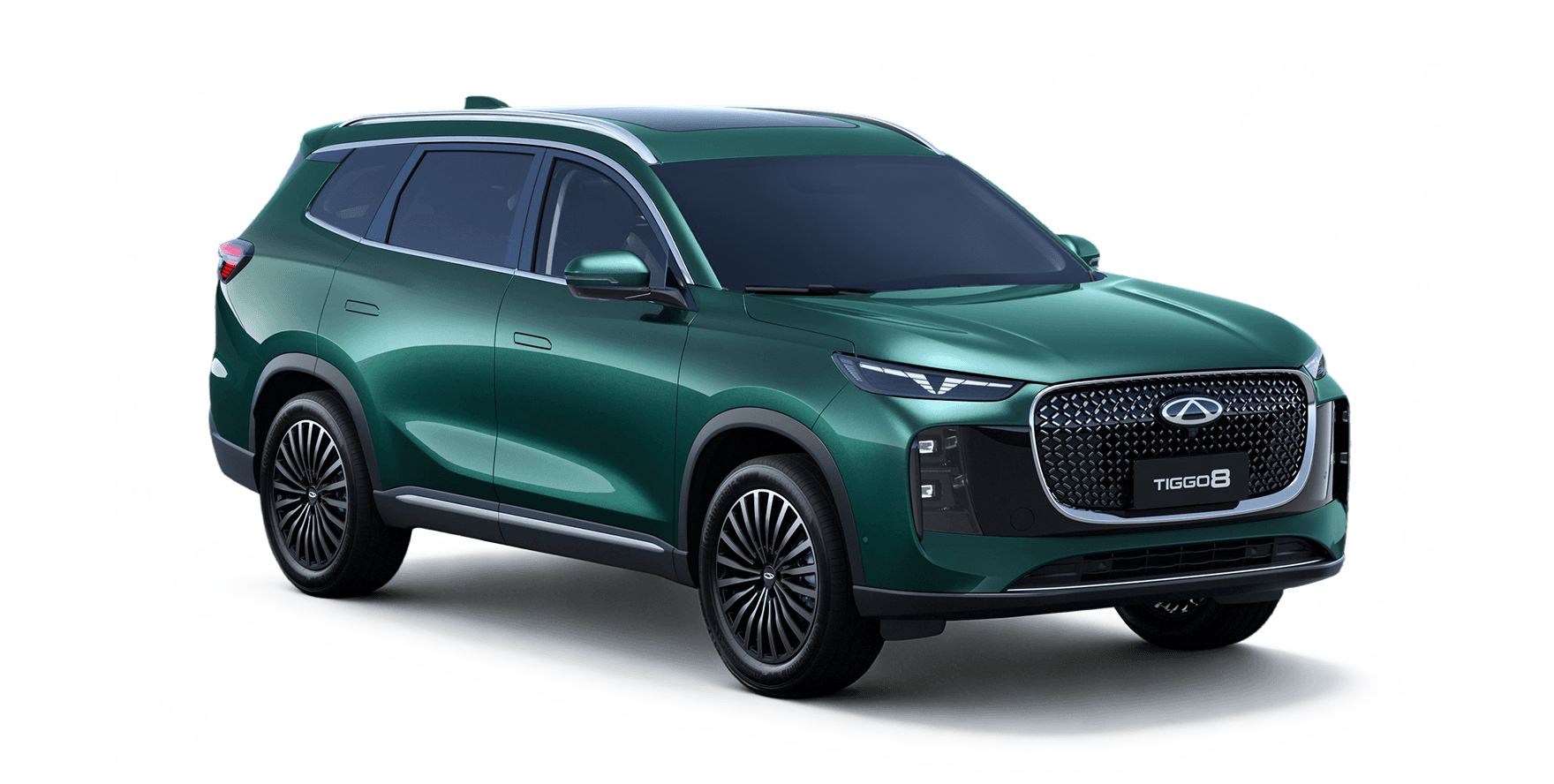 Chery Tiggo 8 edition in Forest Green