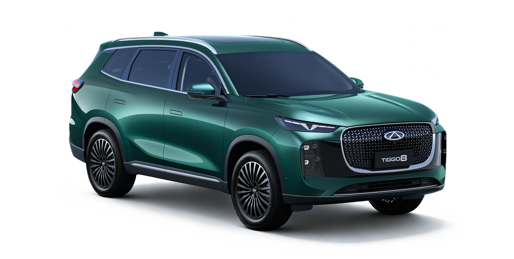 Chery Tiggo 8 edition in Forest Green